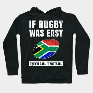 South Africa Rugby Funny Support Gift Active Hoodie